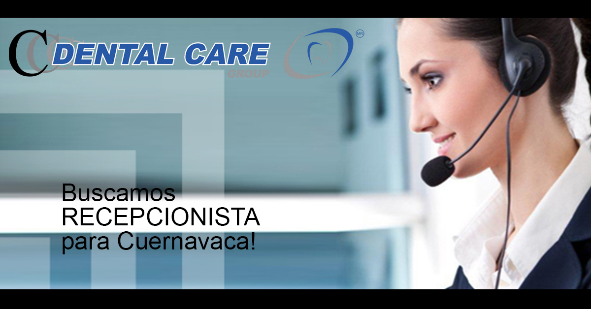 recpecionista para clinica dental